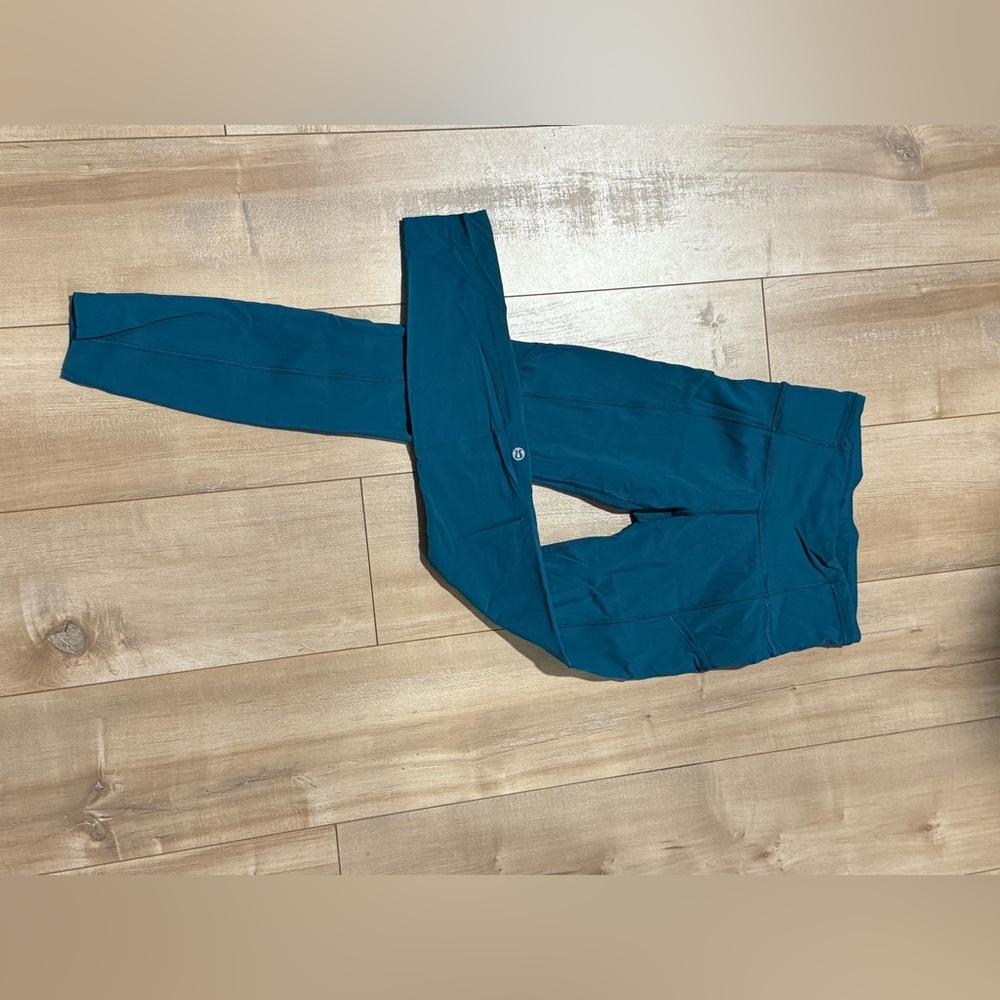 Lululemon Teal Fast & Free Leggings